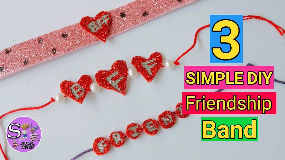 Shivas_creative's tweet photo. As Friendshipday day is around the corner and it is unsafe to buy from outside try making one at home. 

https://t.co/eiQqUnNS2o

#FriendshipDay #friendshipband #InternationalFriendshipDay #friendshipbracelet #friendship #FriendsForever #BFF https://t.co/D8AugZ1xkS
