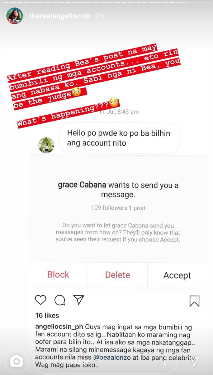 iamsuperbianca's tweet photo. Bea, then Angel, then Maja revealed that some people have reached out to their fan page accounts asking to buy the accounts (with a large following). We don't know sino ito at bakit nila gustong bilhin, but dear fandoms, as @mjfelipe said, please hold the line. ✊🏼❤💚💙 https://t.co/ahyhiSlgxM