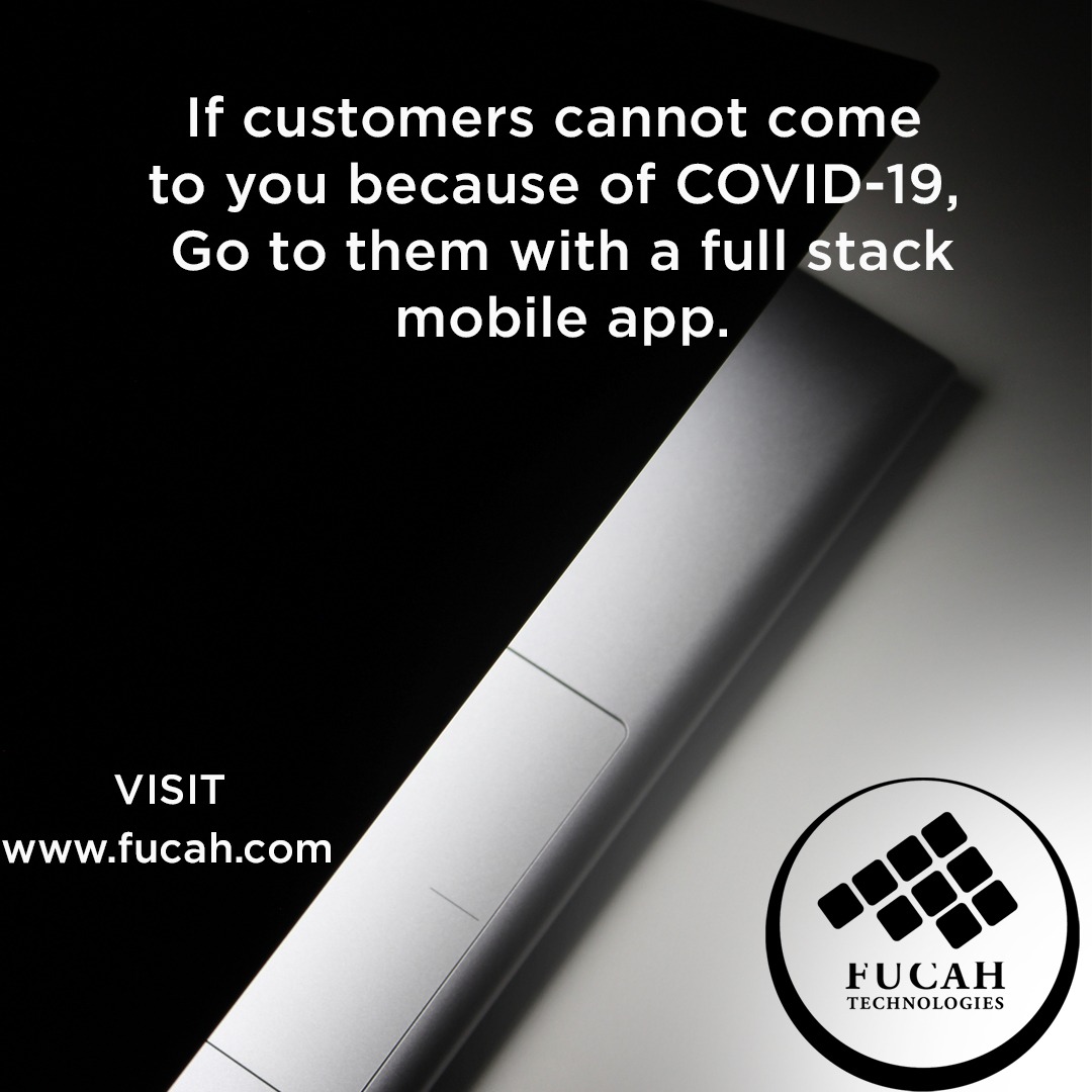fucahconsult's tweet photo. If customers cannot come to you because of COVID-19, Go to them with a full stack mobile app.
#fucah #Fucahtech #Itconsultancy #softwaredevelopment #mobileapdevelopment #mobileappdesign #mobileappmakers #mobileappuser #MobileAppsDevelopmentExpert #technologyinnovation https://t.co/hOQmTD3v9c