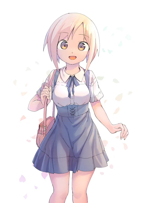 むとうとさとう って漫画の佐藤さんです #女の子のイラストだけで興味を持ってくれる方へ届け 