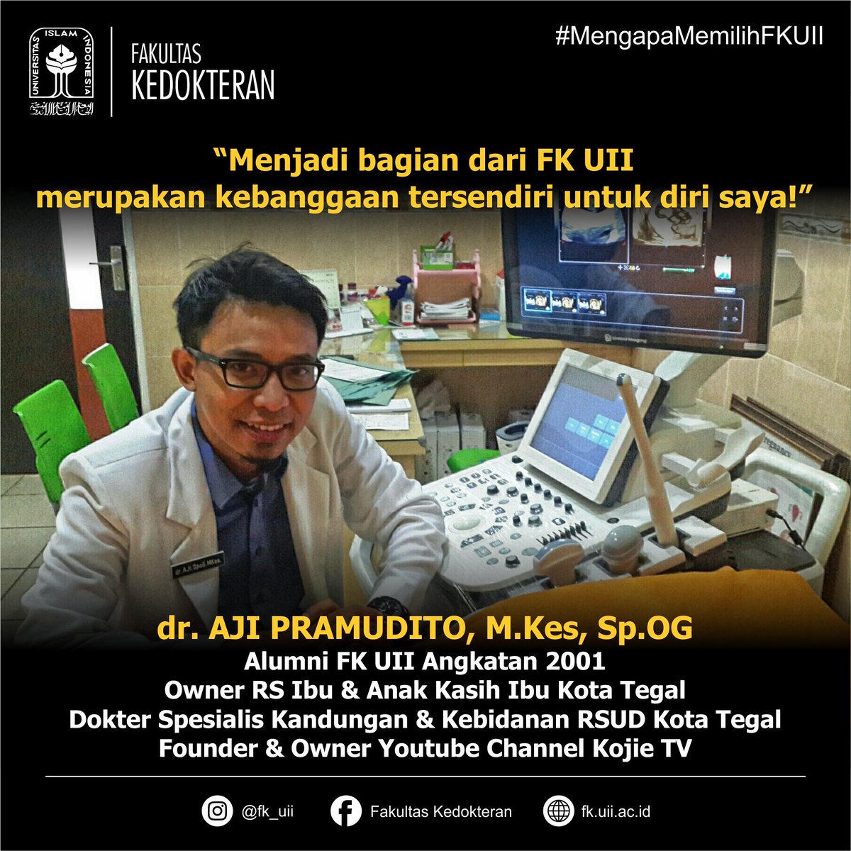 fkuii's tweet photo. Join us &amp; be a good muslim doctor!Saatnya kamu bergabung dengan salah satu FK terbaik di Indonesia! https://t.co/02zpcM5tyH