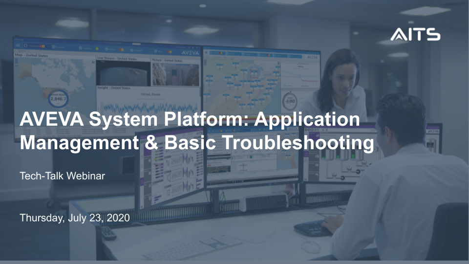 AITSGLOBAL's tweet photo. Register to AITS Tech-Talk webinar happening on Thursday 23 to learn about Application Management & Basic Troubleshooting for AVEVA #SystemPlatform https://t.co/uxjtxkkDUD
#AITS #Webinar #AVEVA https://t.co/vMkUtIUNYS