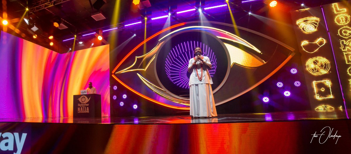 MadeByMassive's tweet photo. The immersive and interactive set design for this year's Big Brother Nigeria Live Show was #MadeByMASSIVE  #MassiveDynamics https://t.co/vRpADGqqeJ