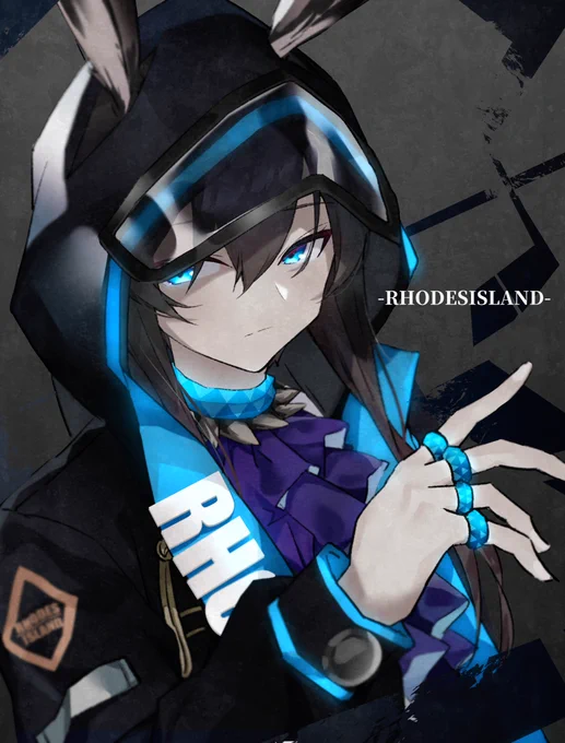 #アークナイツ #アーミヤ
ロドスの黒うさぎ 