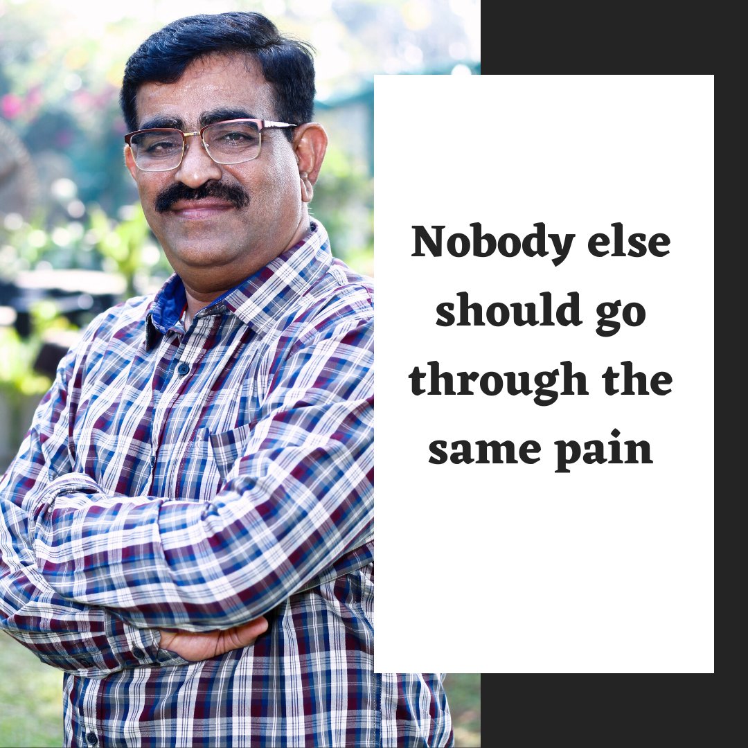 ConvMumbai's tweet photo. Here is an inspiring story of Dadarao Bilhore who lost his son in an accident. Since then he is on a mission to fill potholes around Mumbai, to save others from the same fate.
Video link: https://t.co/MrASzVdtZf
#DadaraoBilhore
#PotholeDada
#ConvMumbai
#RoadSafety https://t.co/Xq9VEm9VNz