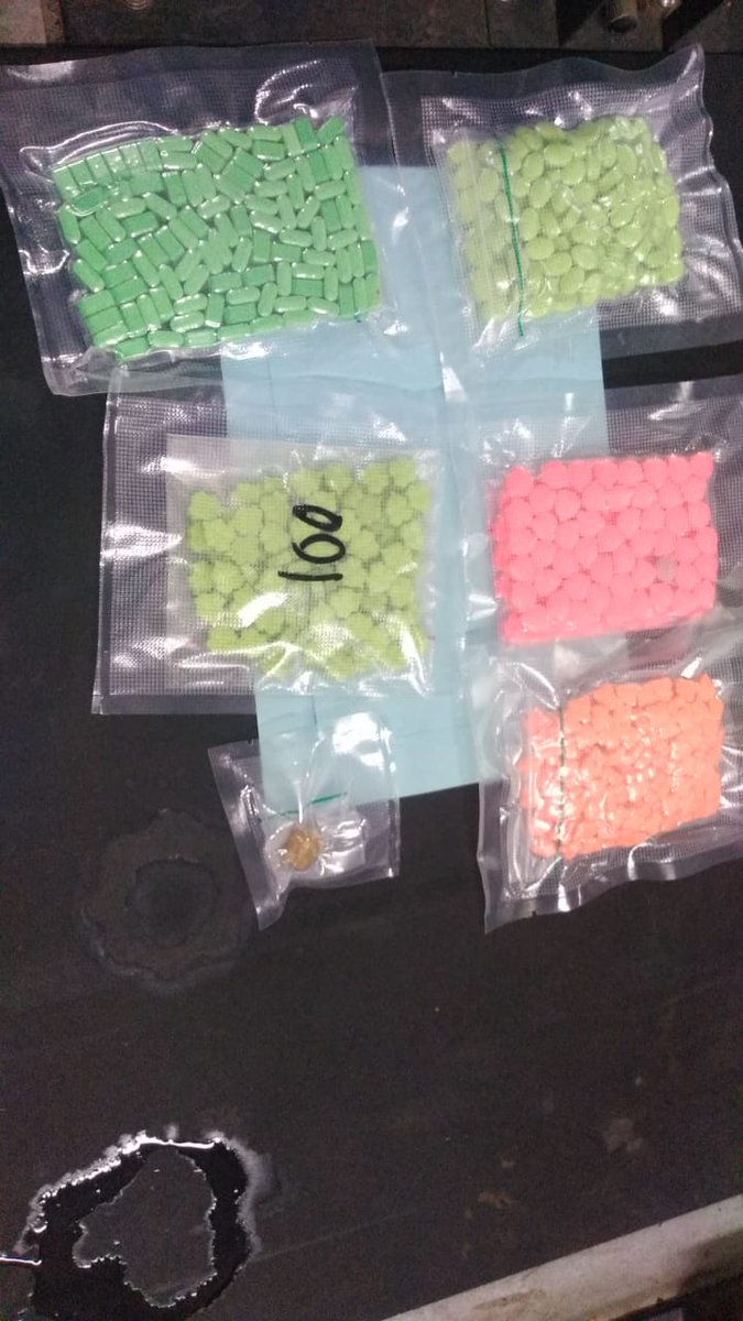Ahmd_Customs's tweet photo. Ahmedabad Customs seized 504 Ecstasy Pills, weighing 240 Grams valued more than Rs12 Lakhs under NDPS Act from a parcel at FPO Ahmedabad.

These pills were very cleverly concealed in Cover Boxes. Further, investigation is in progress. https://t.co/Twit0nJzSk