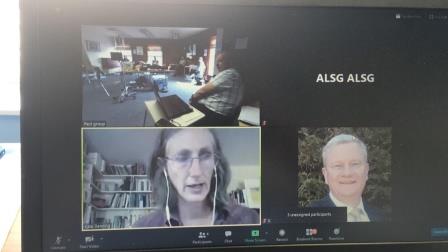 _ALSG_'s tweet photo. Trialling a new socially distanced version of our #GIC with @ResusCouncilUK Remote facilitating with @shellwoood &amp; @Kev4euph keeping education at the heart of the course and learning the art of extended silences to give candidates space to discover #futureinstructors #education https://t.co/CswxdVdftQ