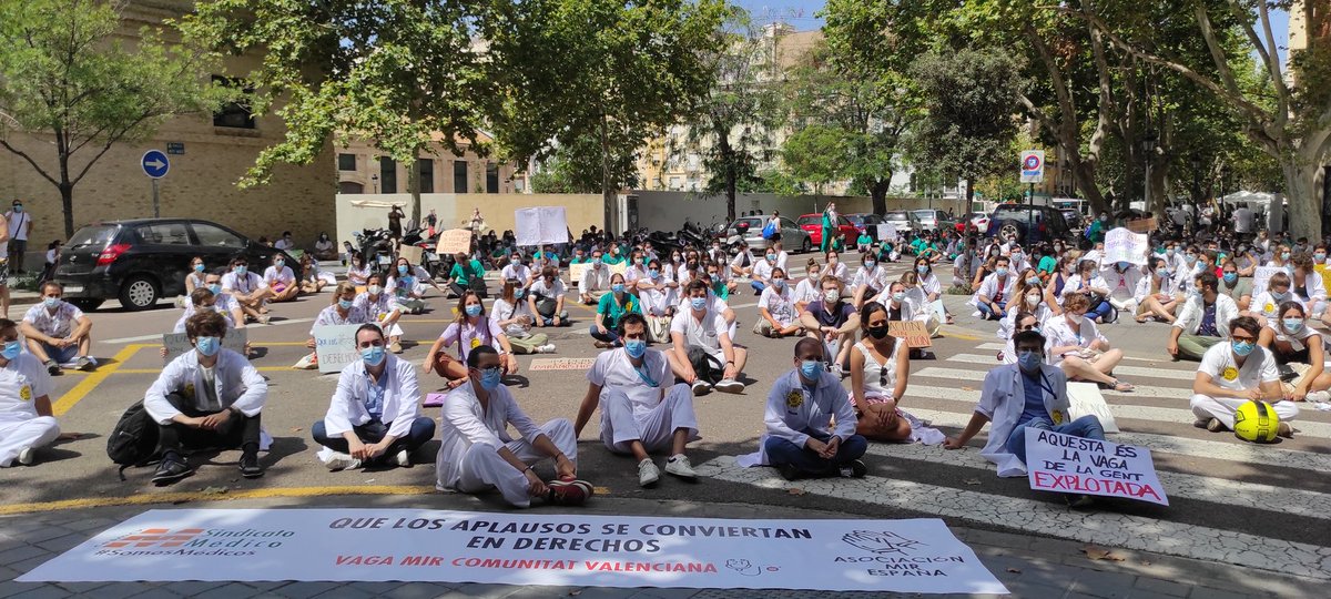 Huelga MIR C. Valenciana tweet media