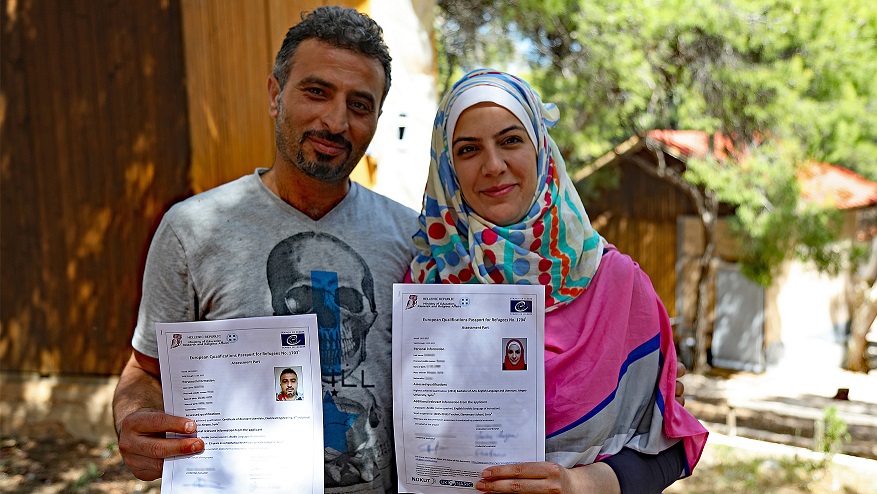 arm_enic's tweet photo. EQPR Sessions During COVID-19 Pandemic

In June/July the evaluation sessions were held in Greece &amp; Italy.  Two members of @arm_enic participated in 4 sessions. 16 refugees were interviewed. The majority of them will be awarded EQPR. https://t.co/OLRz51g9hI