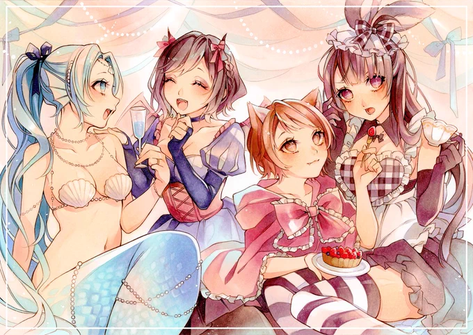 童話女子会?

#コピック 
