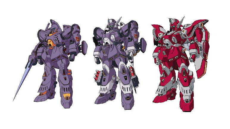 さらに第56号ではベルガ・ギロスの系列機もあわせて紹介しています