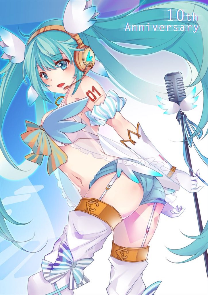 #初音ミクのイラストだけで興味を持ってくれる方へ届け
雪ミクさん推し推し 