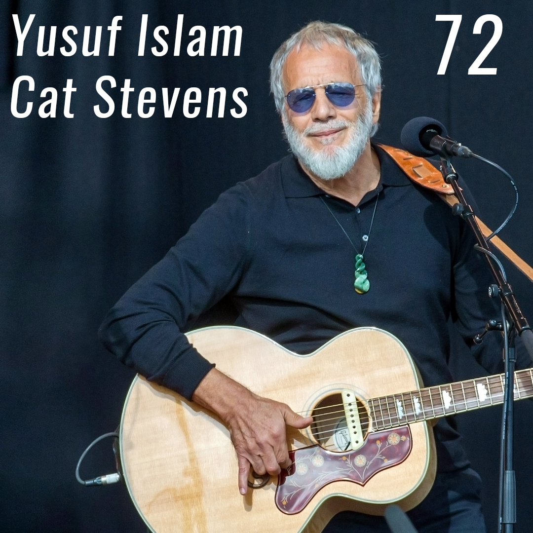 Happy 72nd birthday Yusuf Islam (Cat Stevens)!

What\s your favorite Islam/Stevens song? 