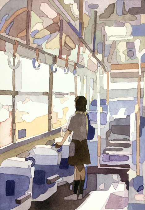「鞄 電車内」のTwitter画像/イラスト(古い順)