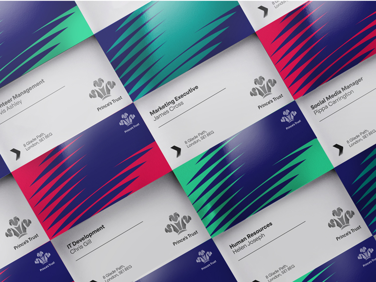 Design_Week's tweet photo. The Prince's Trust has a new graphic identity which looks to radiate positivity: https://t.co/gj46hfyFKT https://t.co/84HvjyqUOe