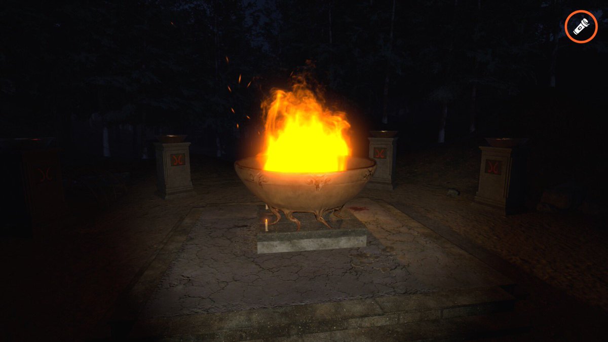 Who’s for some toasted goat? 🐐 #indiegame #IndieGameDev #indiedev #Horrorgame