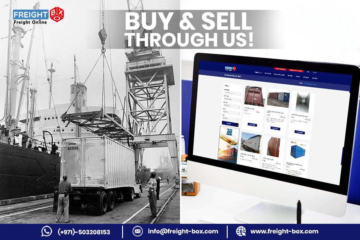 freight_box's tweet photo. Take a look of our Buy and Sell corner: https://t.co/GQlE2d2BkJ

For more details, https://t.co/CzPwGLGcDI.

#Freight #FreightBox #Shipping #logistics #trucking #cargo #registernow #info #traders #supplychain #services #Dubai #UAE https://t.co/1r4B6wGmem