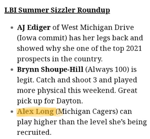 deckerc2's tweet photo. Truth.🔥🏀
More insight inside on @alexlong_20!
Thanks again to @LBI_Steve & the @LBInsider co. for seeing the whole game!
#MichiganCagers @coachselvia https://t.co/Ufik33ZDBv