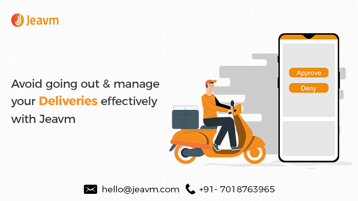 Jeavm_'s tweet photo. Why bother for who is coming for deliveries at your home or office. Jeavm Society Management Application is enriched with the Covid safety features and allows you to access the approval once you are all parameters are followed.
For Demo visit: https://t.co/UoL12GP8wR https://t.co/EuTJTdNol8