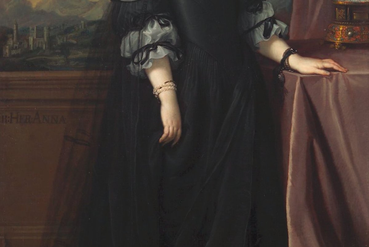 OldPortraiture's tweet photo. Born #OnThisDay in 1616: #AnnadeMedici (1616-76), Archduchess of Austria, daughter of #CosimoIIdeMedici
Portrait by #GiovanniMariaMorandi (1622-1717), 1666
#Medici #Habsburg https://t.co/w2FCH9TGwh