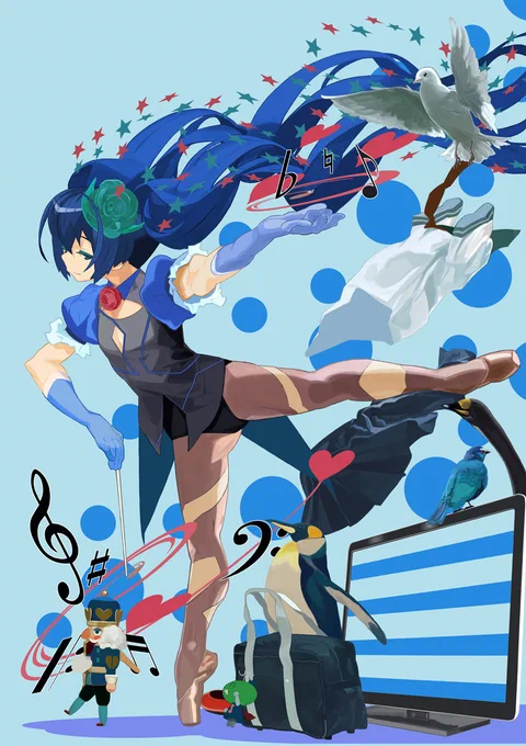 創作
#女の子のイラストだけで興味を持ってくれる方へ届け 