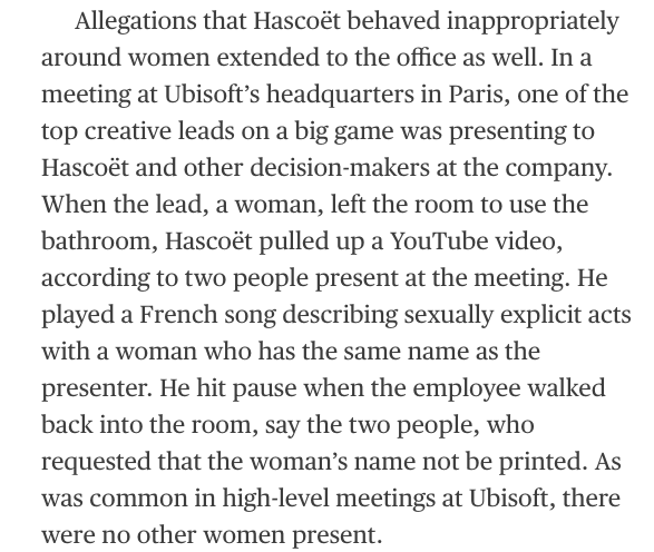 Here's an anecdote about Serge Hascoët, one of Ubisoft CEO Yves Guillemot's close friends and, until his resignation this month, chief creative officer for decades. With one word, Hascoët could greenlight or cancel a game. Devs would spend months preparing for "Serge meetings."