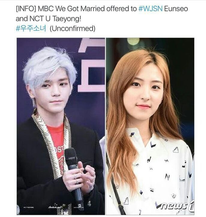 eunseo and nct taeyong were rumored to be on wgm and everyone lost their sh*t