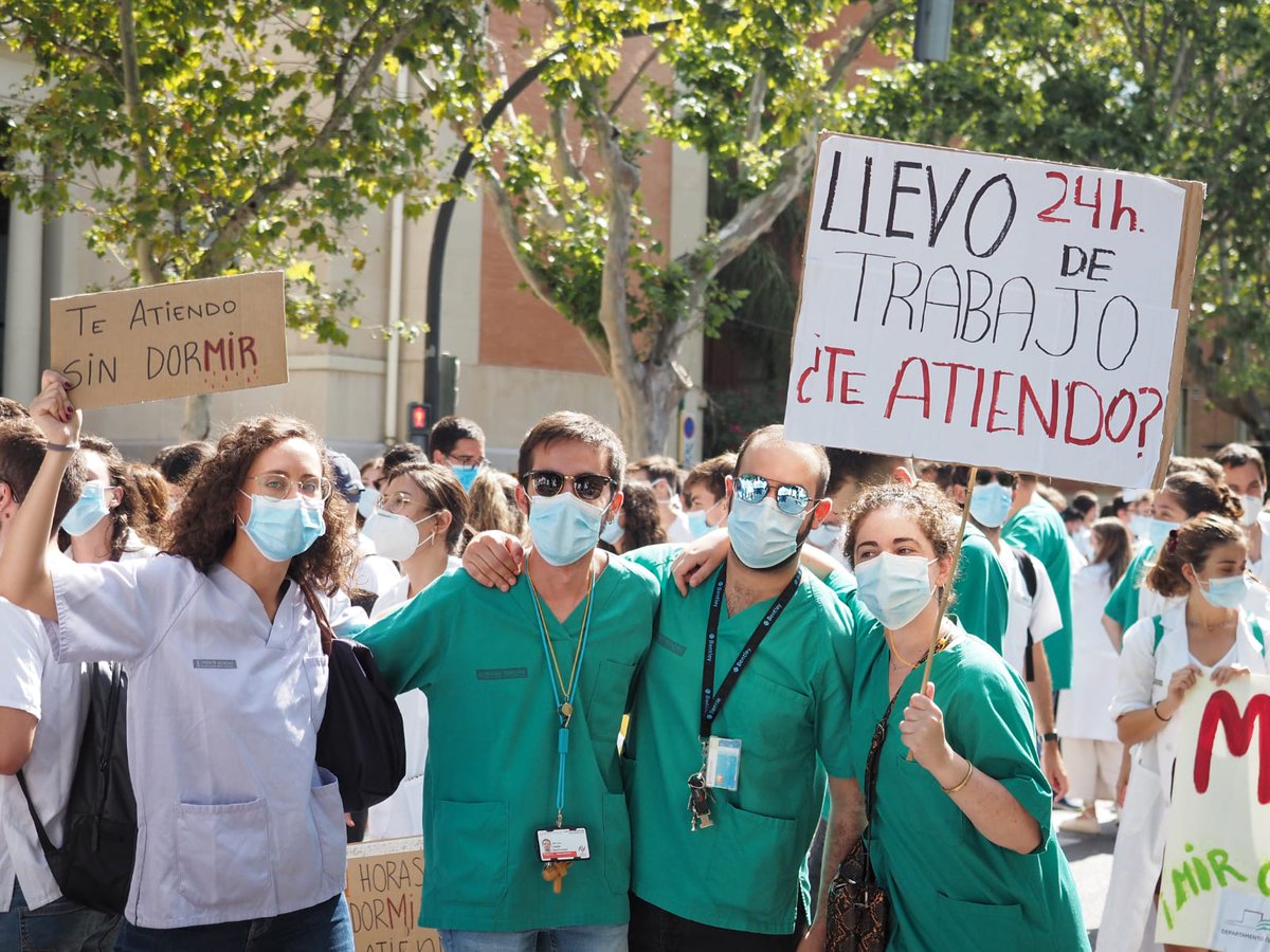 Huelga MIR C. Valenciana tweet media