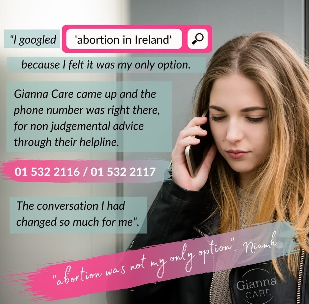 GiannaCare's tweet image. #letspulltogether #tuesdayvibes

In Gianna Care we believe that no woman should feel that she has no other choice but abortion Every woman in Ireland has the right to know that there is support available+that she won&apos;t be left alone if she chooses to continue with her pregnancy