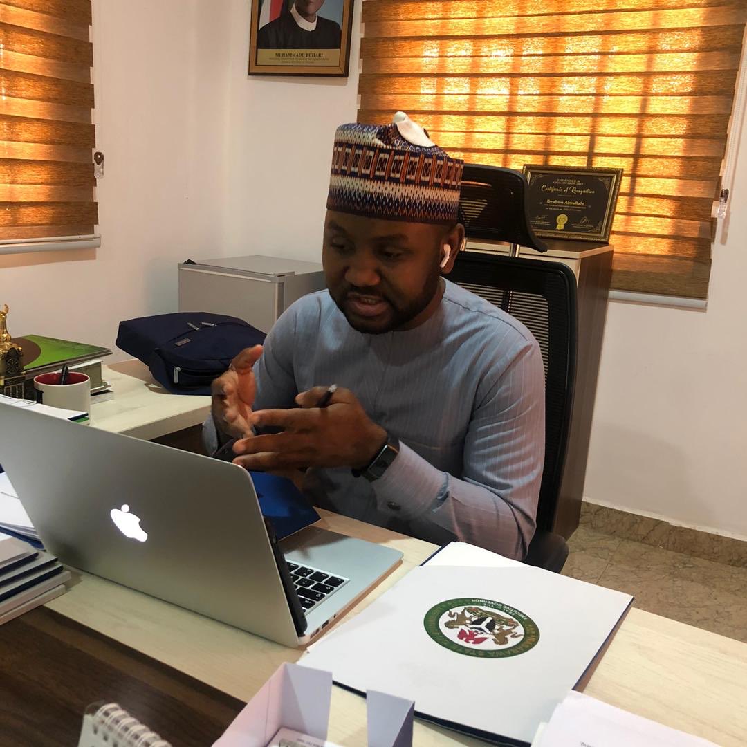 Ibrahimaa_'s tweet photo. I just concluded a Virtual Technical Meeting with colleagues at the @NeximBank on our partnership to setup a state export fund. #NasarawaMeansBusiness https://t.co/aFBfesdZfF