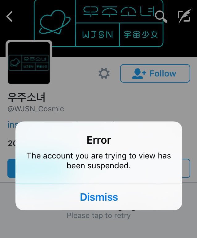 when their acc got suspended before debut 