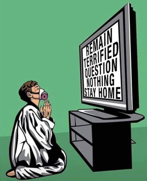 TheOneSevere's tweet photo. You're being programmed to believe the #SlaveMuzzle is now an essential part of your daily routine. https://t.co/aCHpCZbHmR