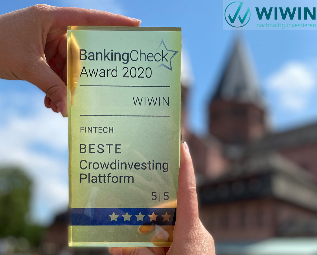 wiwin_gmbh's tweet photo. Danke für Ihr Vertrauen! #WIWIN #NachhaltigInvestieren #Crowdinvesting #FinTech #BankingCheck https://t.co/mvZlX5Tkzz