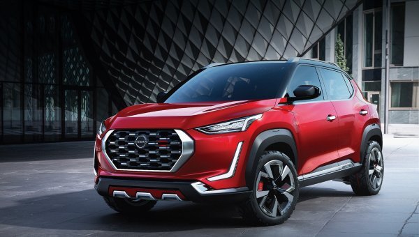 VladTime's tweet image. Переднюю часть Nissan Magnite рассекретили фотошпионы: vladtime.ru/automedia/7498…