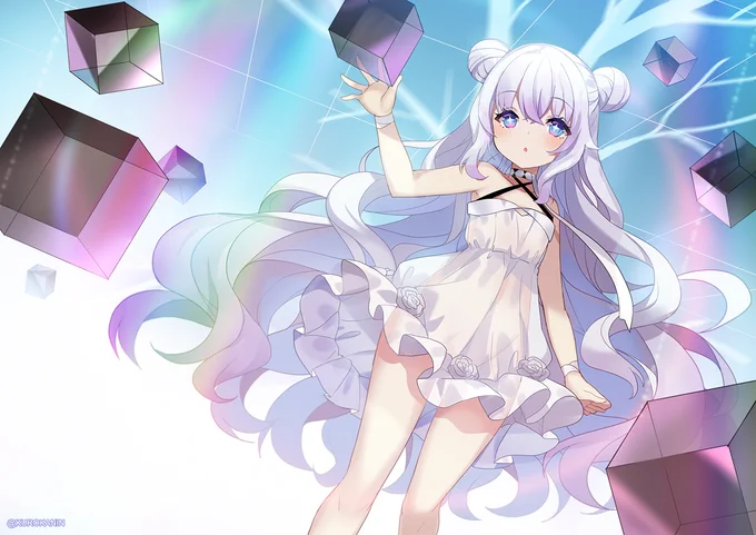 #女の子のイラストだけで興味を持ってくれる方へ届け 
女の子描くのが大好き♡ 