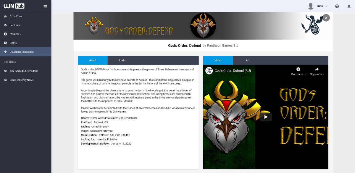 GO_Defend's tweet photo. Hey, guys! 
On July 20-24, we're taking part in the White Nights Summer 2020 online conference: https://t.co/yCobqqO9Jq
God's Order: DEFEND mobile game is presented to the expert community at the Expo Zone and the Developer Showcase. https://t.co/bxdldUGWeA