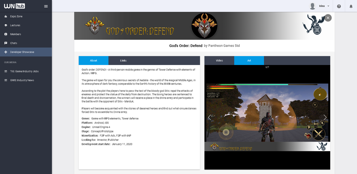 GO_Defend's tweet photo. Hey, guys! 
On July 20-24, we're taking part in the White Nights Summer 2020 online conference: https://t.co/yCobqqO9Jq
God's Order: DEFEND mobile game is presented to the expert community at the Expo Zone and the Developer Showcase. https://t.co/bxdldUGWeA