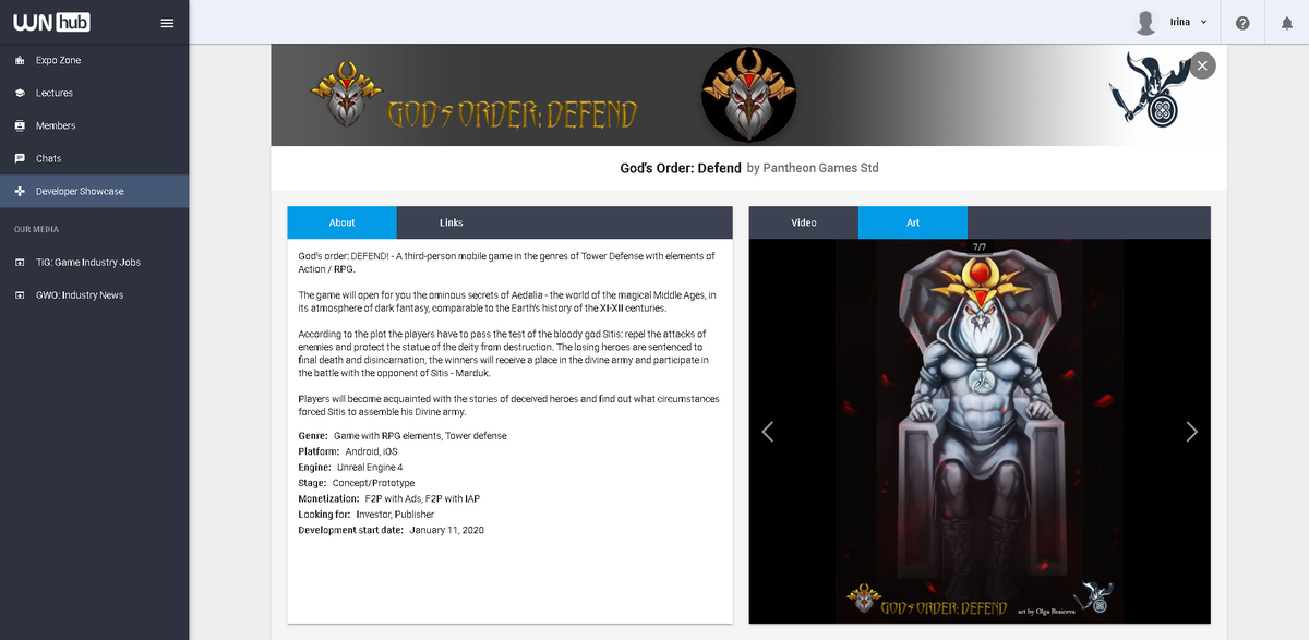GO_Defend's tweet photo. Hey, guys! 
On July 20-24, we're taking part in the White Nights Summer 2020 online conference: https://t.co/yCobqqO9Jq
God's Order: DEFEND mobile game is presented to the expert community at the Expo Zone and the Developer Showcase. https://t.co/bxdldUGWeA