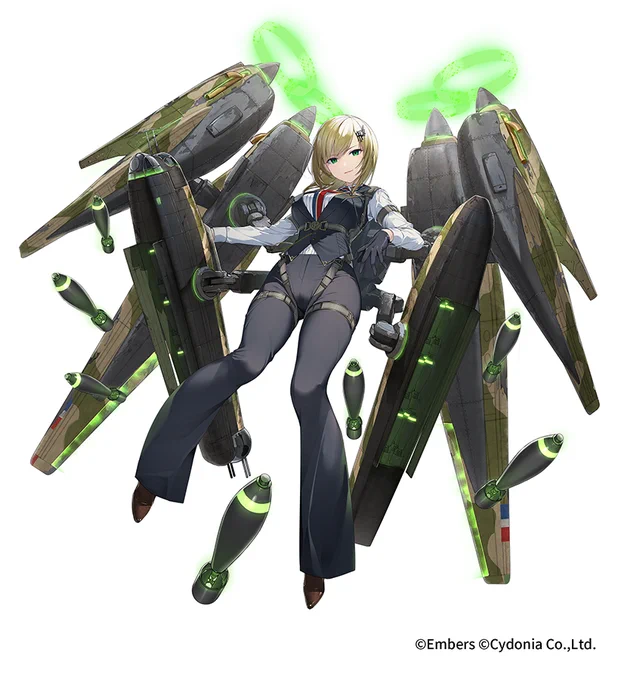 「アッシュアームズ -灰燼戦線-」にて
「ハリファックスB MK.Ⅰ」描かせていただいてます。
艤装部分は風騷華探長さんの監修や調整いただいて仕上がってます!
#アッシュアームズ  #アシュア 