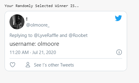 LyveRaffle tweet media