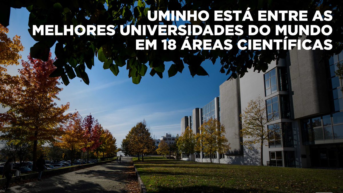 UMinho_Oficial's tweet photo. A UMinho surge entre as 500 melhores instituições de ensino superior mundial em 18 áreas científicas, segundo o conceituado “ShanghaiRanking's Global Ranking of Academic Subjects 2020”.

Parabéns a todos que contribuem para estes indicadores.👏💪 https://t.co/DnpAPCVsjD
