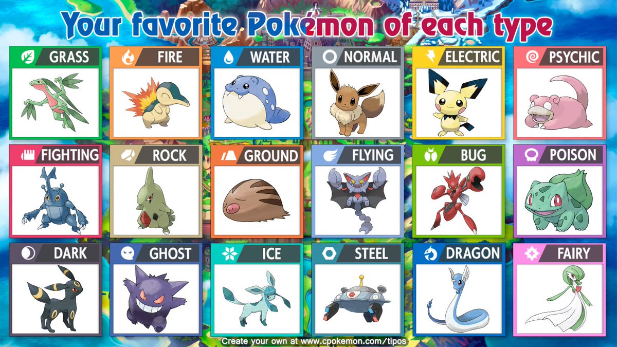 LongoLife_'s tweet photo. As you can see my pokemon taste is kinda weird https://t.co/vZ5ubzgXuU