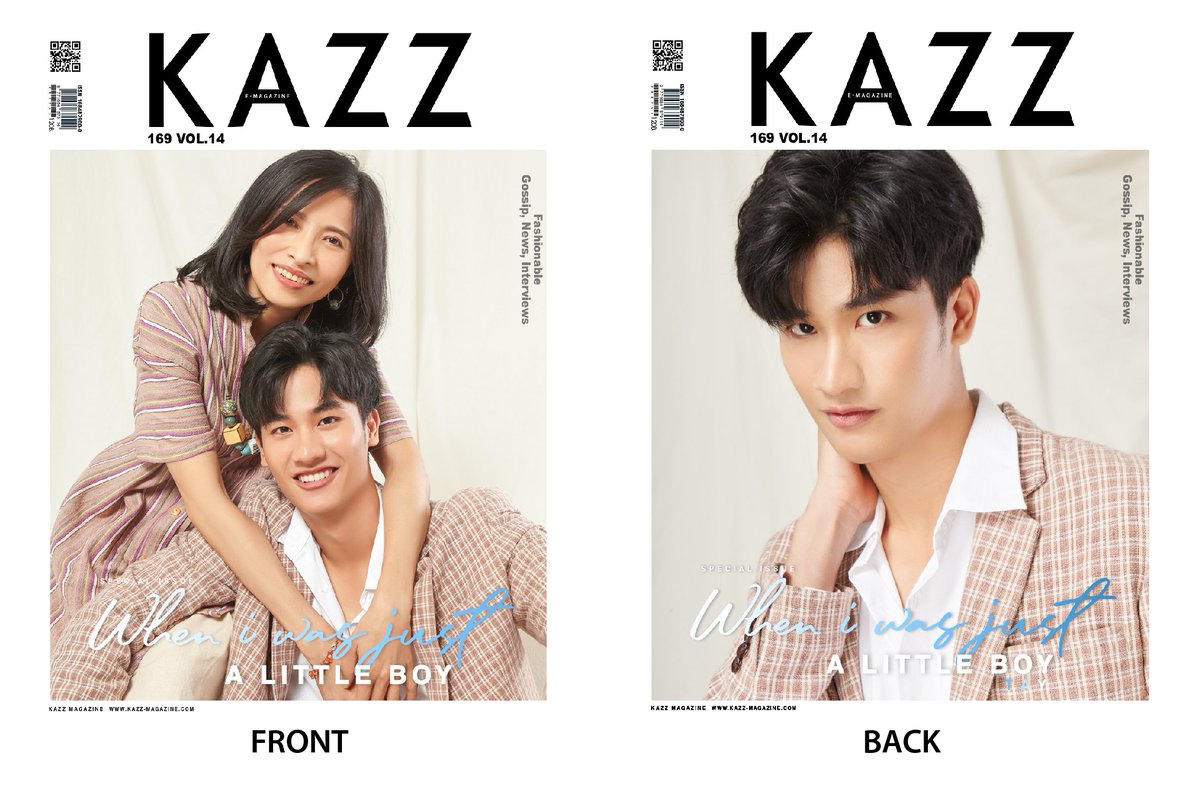 Kazzmagazine's tweet photo. สิงหาคมนี้ พบกับหนุ่มหล่อขี้เล่น  “เต ตะวัน”  ที่ควงแขนพาคุณแม่มาขึ้นปกนิตยาสารเป็นครั้งแรก พร้อมบทสัมภาษณ์สุดน่ารักอบอุ่นใจ ห้ามพลาดเด็ดขาดกับ Kazz Magazine Issue.169 สั่งซื้อเลย

🎊คลิกลิงก์นี้เพื่อสั่งซื้อ🎊
https://t.co/Oz6kqFwWmS

#KazzX12Littleboys #Tawan_V https://t.co/szxPUCjTfb