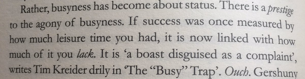 gpliotis's tweet photo. This from Pandora Sykes’ “How do we know we’re doing it right” reads like an incisive analysis of Pliny’s paradoxically self-congratulating complaints of how much negotium, and how little otium, he has. Plus ça change. https://t.co/TknSxjxYhU