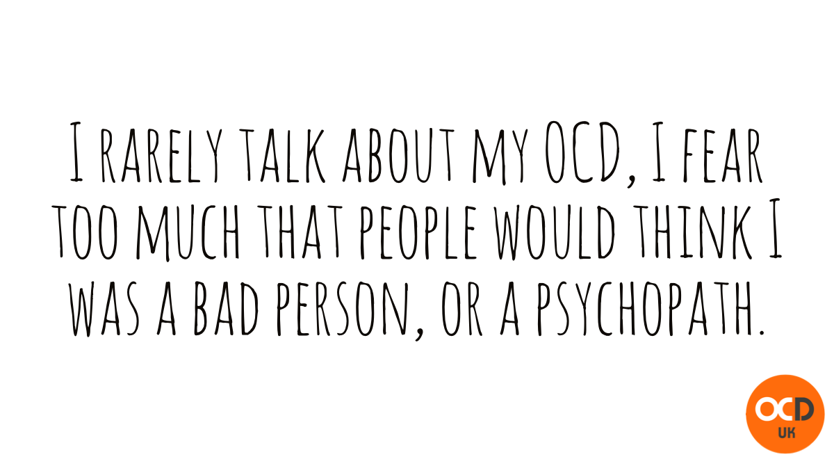 OCDUKYA's tweet photo. Words by Grace! Stigma behind OCD is the reason many people who suffer from OCD feel they can't talk about it; https://t.co/4XStTnC0pZ https://t.co/LlRn7BEg0z