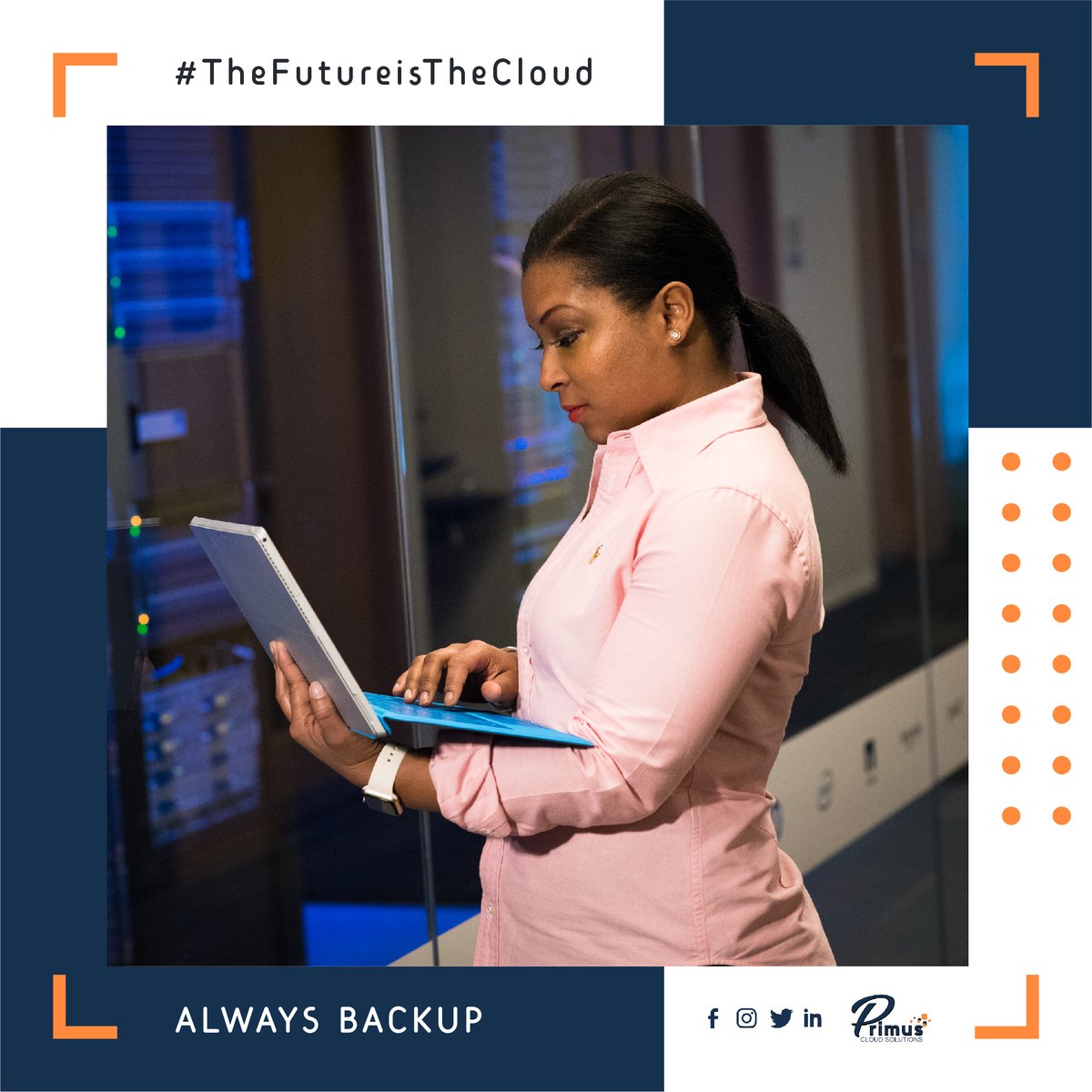 primusclouds's tweet photo. Back up crucial business information! Visit https://t.co/mLJULVX3iE for a free quote for cloud services and secure cloud storage.
#primuscloudsolution #cloudservices #futureisthecloud #tiptuesday #security #protection #staysafe #quicktip #SME #corporate #datasafety https://t.co/STwrl6Nbih