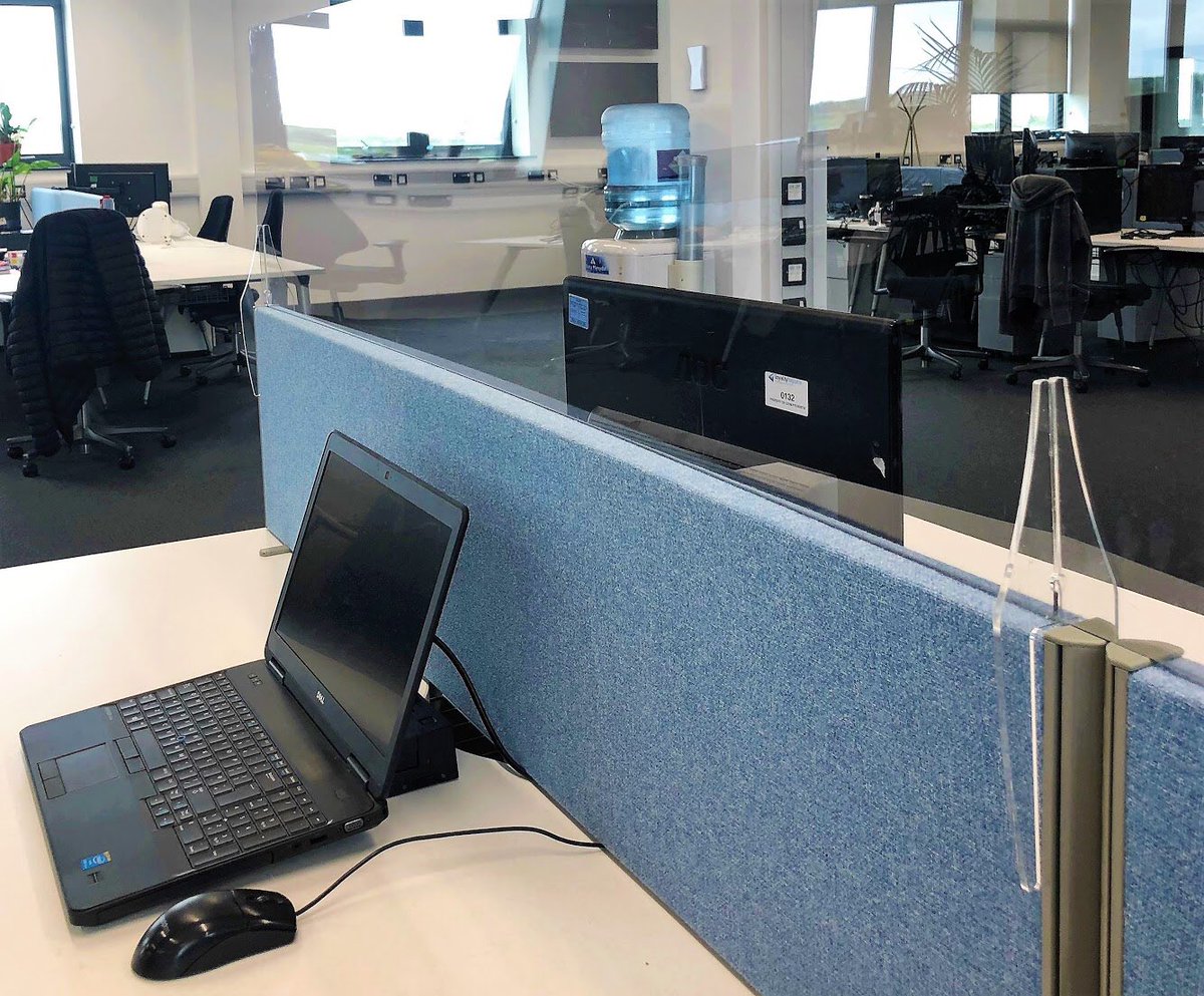 wyn_griffith's tweet photo. Working on bespoke Covid-19 desk screen supports for @LoyaltyLogistix . #fusion360 #incscape and the #ffiws makerspace equipment @msparc getting the job done (also in #prothmadog @arloesigwynedd).
#arfor #ffiws #creu #make https://t.co/ZLrD5o4t2x
