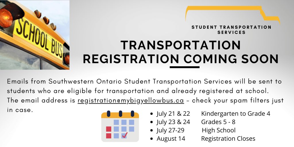 mybigyellowbus's tweet photo. Our Letter to Parents and Guardians about Bus Registration is available in multiple languages here: https://t.co/PpU0yyXoFE https://t.co/wa0H8i0MYx