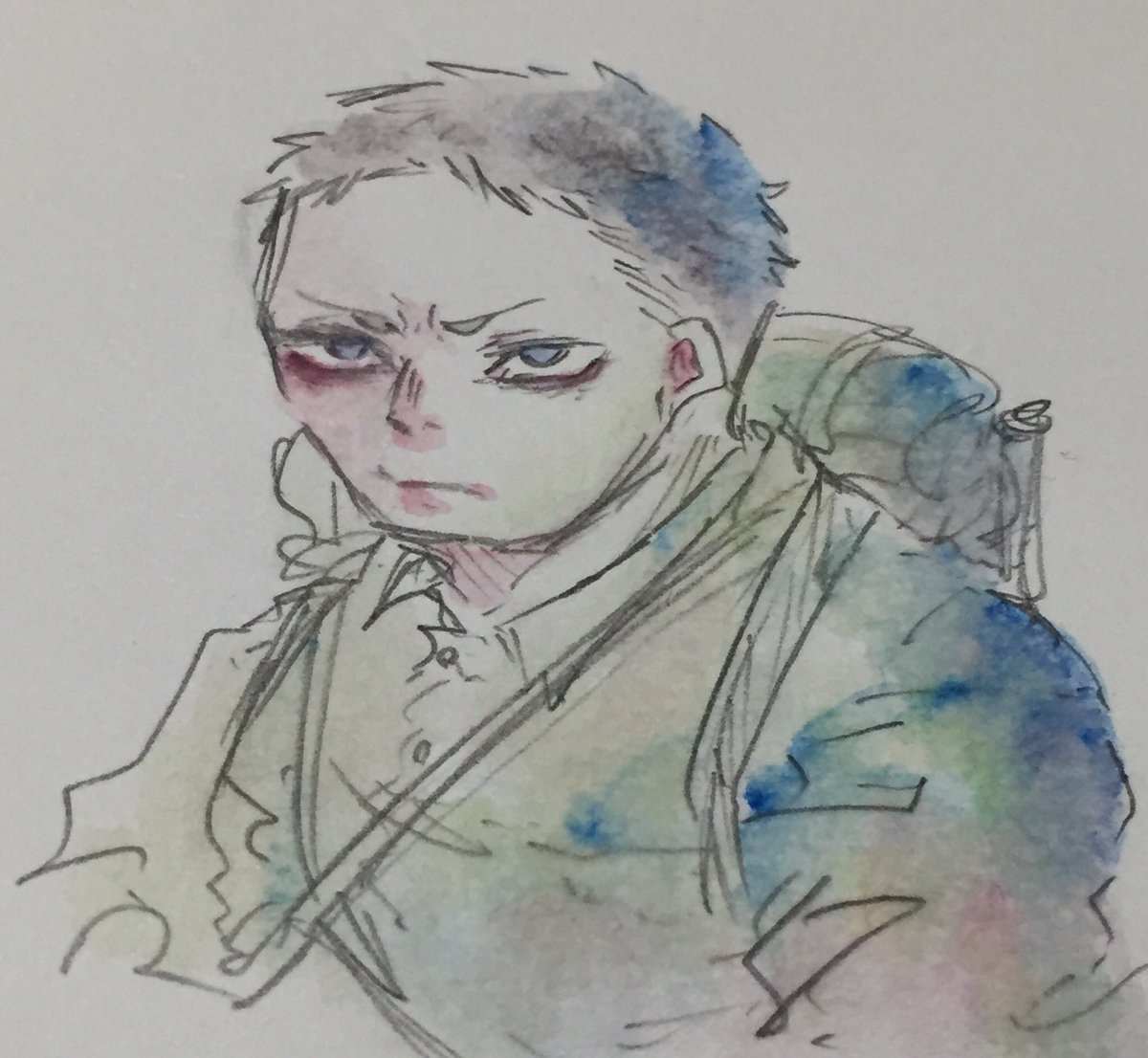 水彩は楽しいぞ 