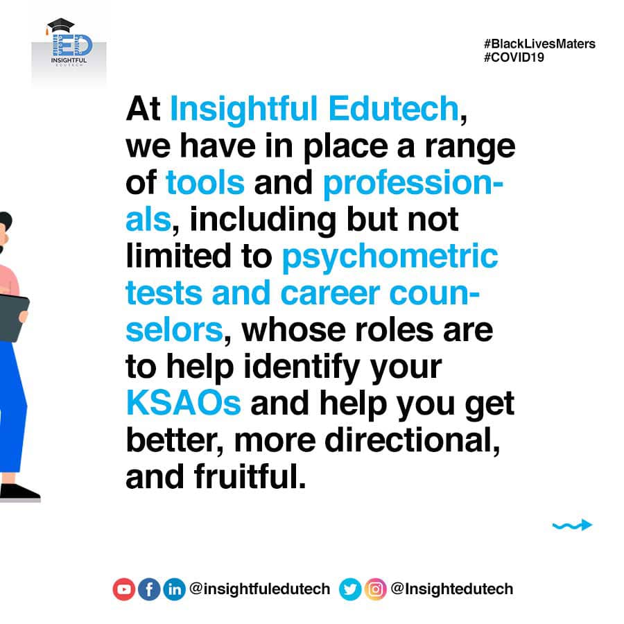 InsightEdutech's tweet photo. Dear Champions, 
Ever heard of KSAOs? It is an acronym for "Knowledge, Skills, Abilities, and Other characteristics". As humans, we have different gifts which make us individually unique.

#IED #IED2020 #LCE2020 #Newmonth #July #Champions #overcomers #Education #Highschool https://t.co/HIDCCW5mC0